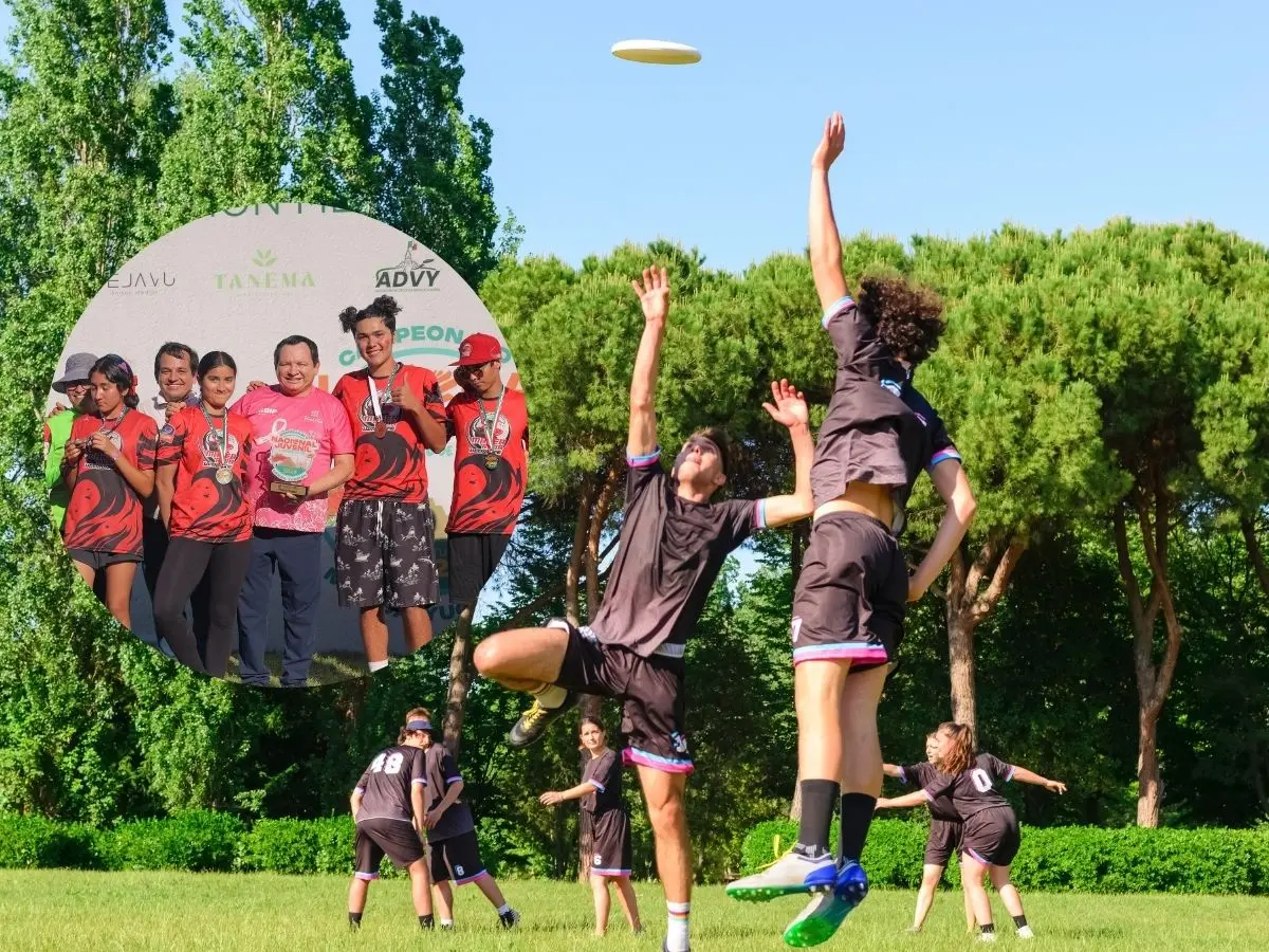 Premian a los campeones del torneo Ultimate Frisbee realizado en Yucatán: el gobernador encabezó la clausura